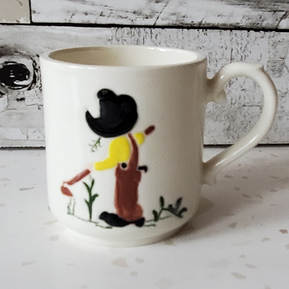 Vintage 1970's Duncan Ceramics 3D mug/cup